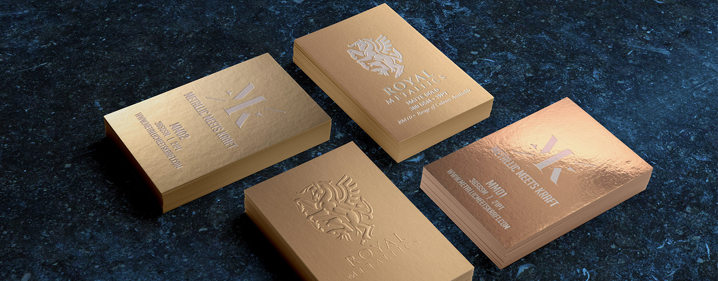 Metallic Business Cards Inktank Printing